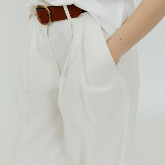 Proenza Schouler Helena Pant in Off White - Picture 4 of 7
